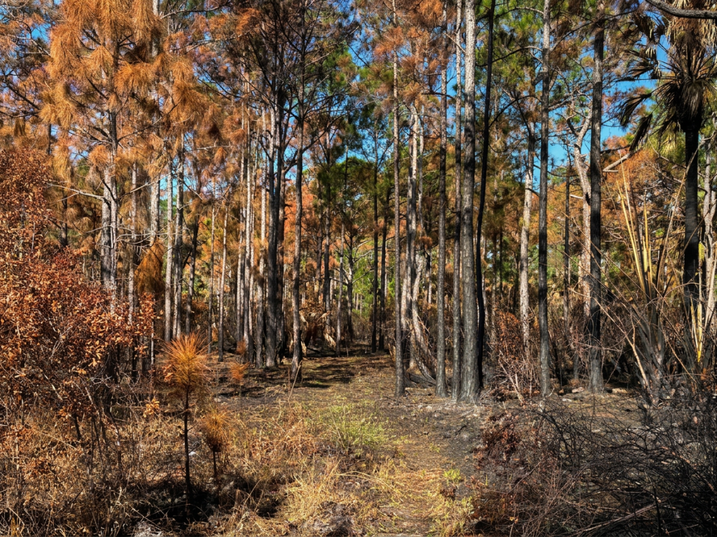 Exploring the Beauty of Fall on the OTL Trail: Powerline Road to Loop 4 Dupuis&nbsp;(01/31/2025)